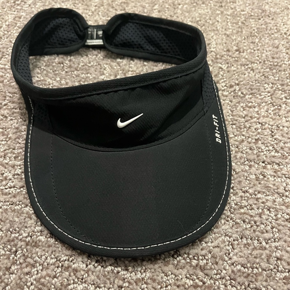 Nike Black Visor Cap